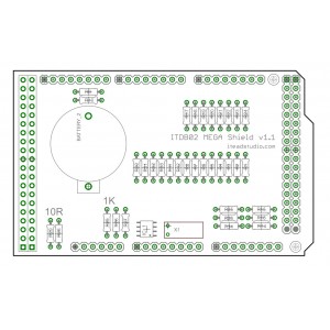 ITDB02 Arduino Mega Shield v1.1 Kit